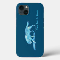 Blue Wolf Case-Mate iPhone Case