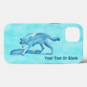 Blue Wolf On Snow Case-Mate iPhone Case
