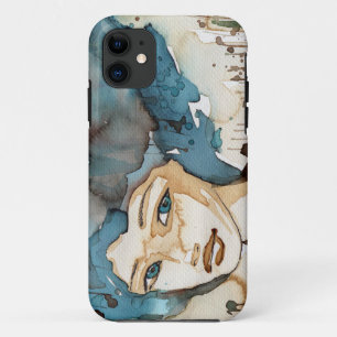 Blue Woman iPhone 11 Case