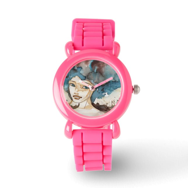 Blue Woman Watch (Front)