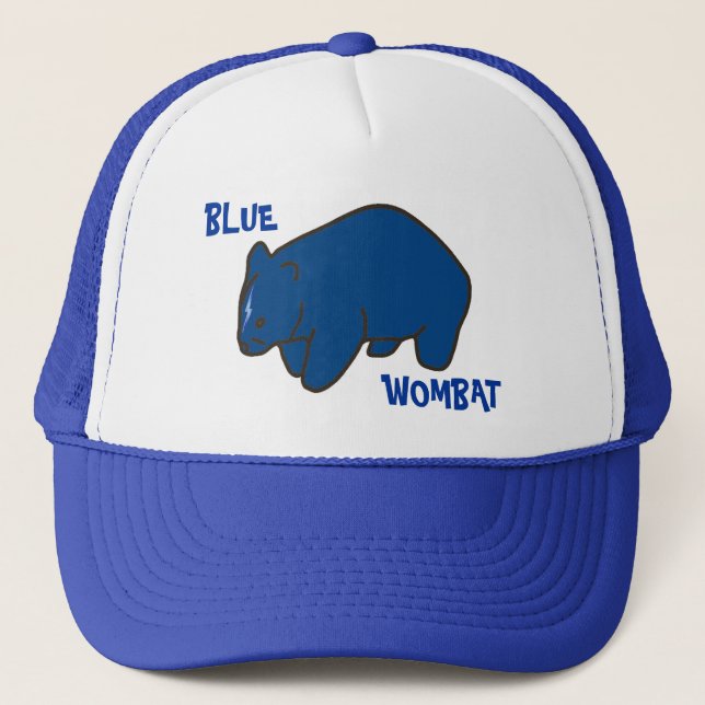 Blue Wombat Cap (Front)