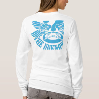 Blue Womens Fitted Hoody