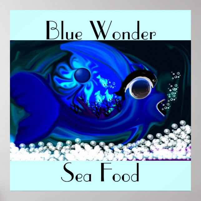 blue wonder  Poster (Front)