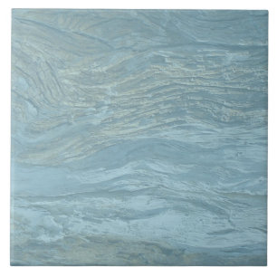 Blue Wood Texture Ceramic Tile