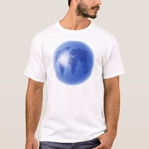 Blue World Globe T-Shirt