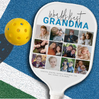 Blue Worlds Best Grandma | Photo Collage