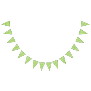 Blue wrapping paper with a repetitive white snowfl bunting 