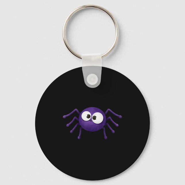 Blue Y Sder Halloween  Key Ring (Front)