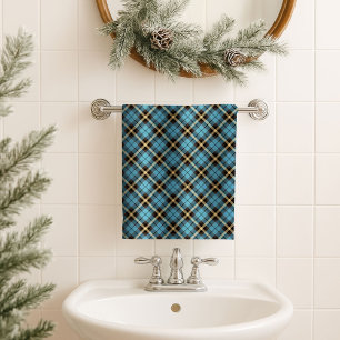Blue Yellow Bath Towel – Gift for the Outdoorsman