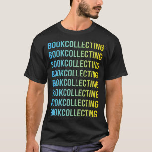 Blue Yellow Book Collecting Books Bibliophile T-Shirt