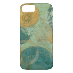 Blue & Yellow Circles iPhone 8/7 Case