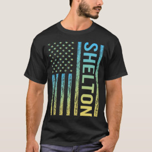 Blue Yellow Flag - Shelton T-Shirt
