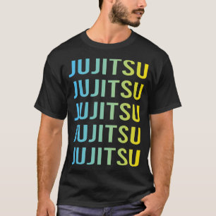Blue Yellow Jujitsu Ju Jitsu Jiujitsu Jiu Jitsu T-Shirt