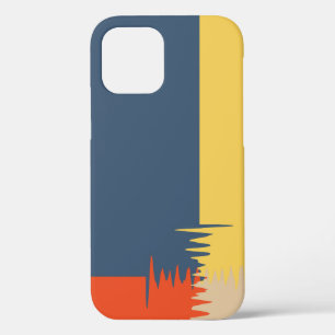 Blue Yellow Red Cream Case-Mate iPhone 12 Case
