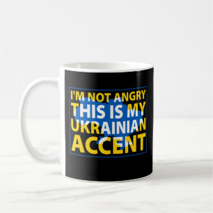 BLUE & YELLOW SUPPORT FOR UKRAINE COFFEE MUG