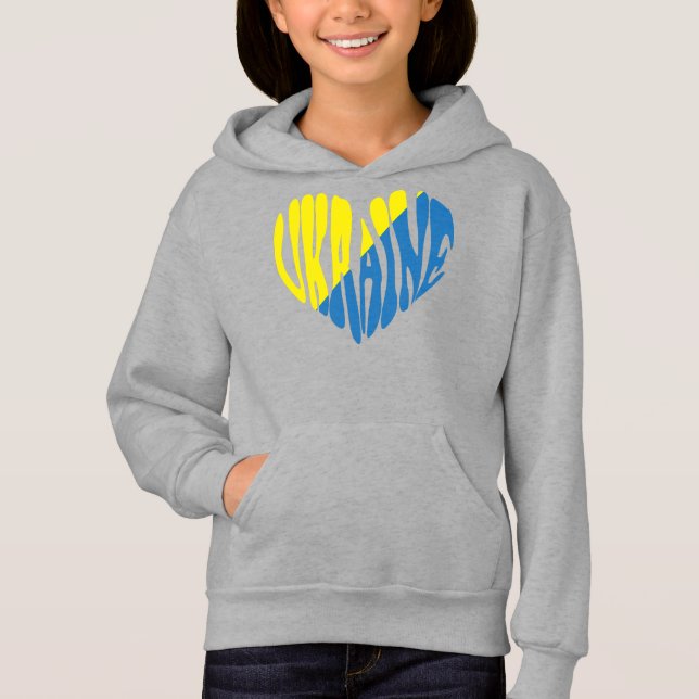 BLUE & YELLOW UKRANIAN HEART (Front)