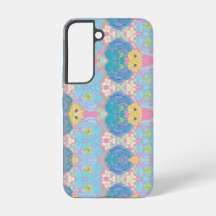 Blue & Yellow Watercolor Floral