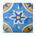 Blue & Yellow Watercolor Mediterranean Patterned Tile<br><div class="desc">Introducing Blue & Yellow Watercolor Mediterranean Patterned Ceramic Tile for a truly remarkable and artful design statement in your kitchen! With its bold hues of blue and yellow patterning in a watercolor effect, these unique tiles create an exotic yet timeless look that is sure to be a stunning conversation starter...</div>