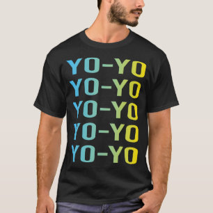 Blue Yellow YoYo Yo-Yo YoYoing T-Shirt