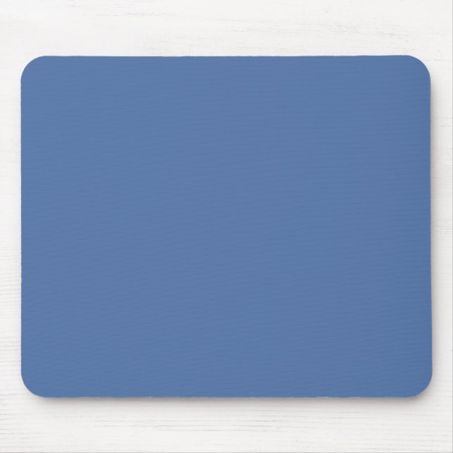 Blue yonder (solid colour)  mouse mat (Front)