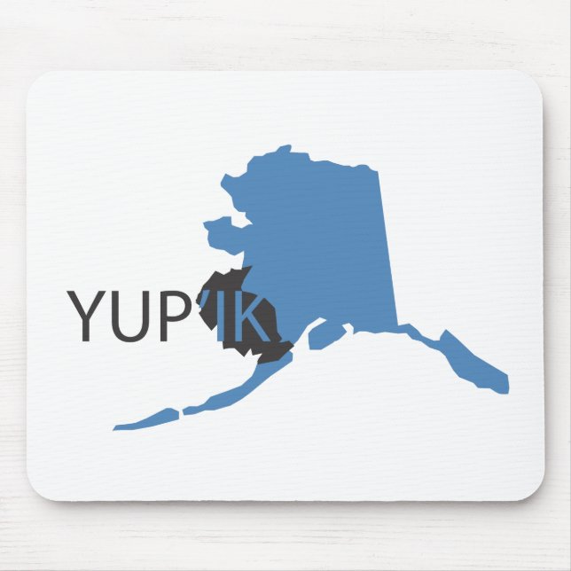 Blue Yupik Mouse Mat (Front)