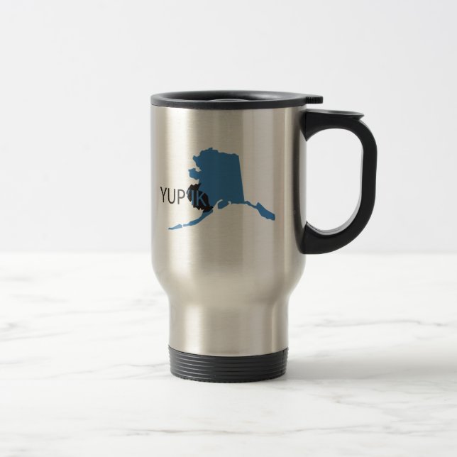 Blue Yupik Travel Mug (Right)