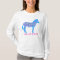 Blue Zebra Dots Stripes One Of A Kind Fun Animal