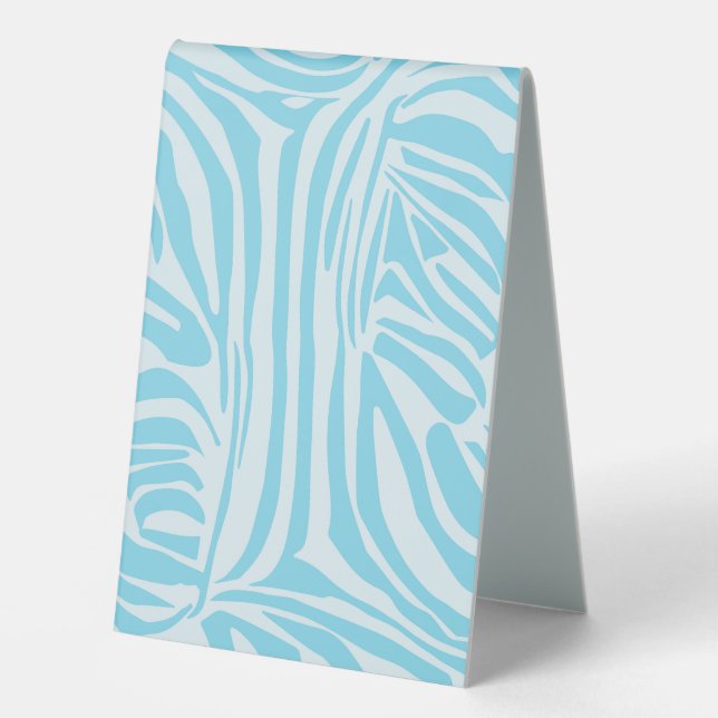 Blue Zebra Pattern (Front)