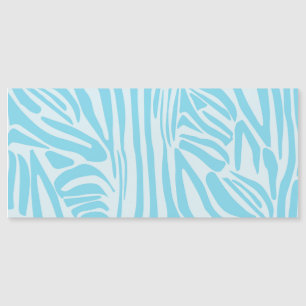 Blue Zebra Pattern