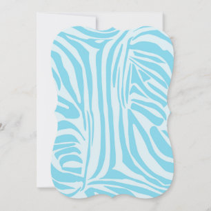 Blue Zebra Pattern