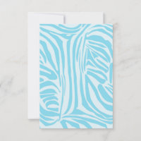 Blue Zebra Pattern