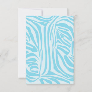 Blue Zebra Pattern