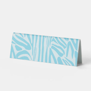 Blue Zebra Pattern