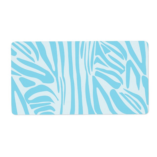 Blue Zebra Pattern (Front)