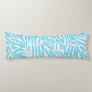 Blue Zebra Pattern Body Cushion