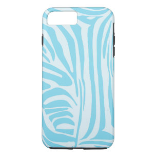 Blue Zebra Pattern iPhone 8 Plus/7 Plus Case