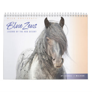 Blue Zeus Wild Horse Calendar