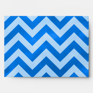 Blue Zigzag Envelopes