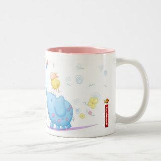 BlueBabyMug Two-Tone Coffee Mug