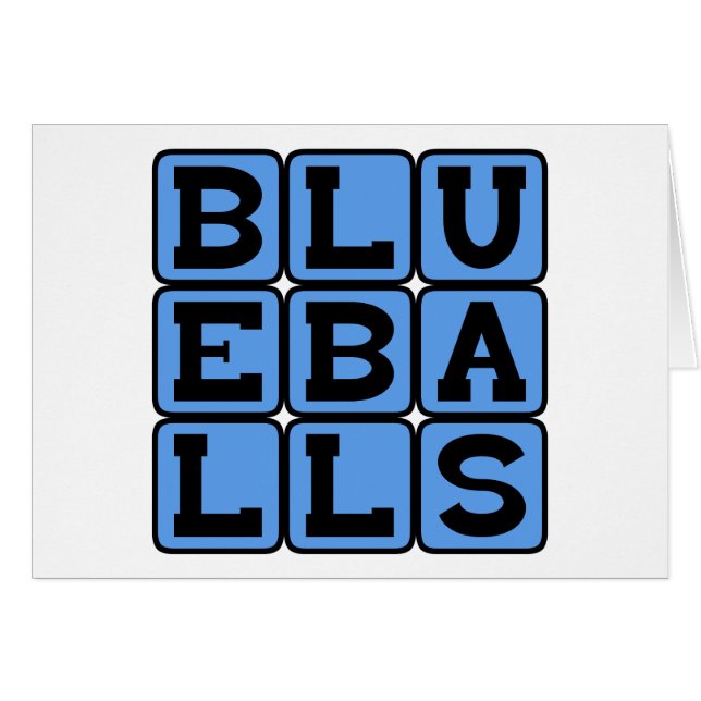 Blueballs, Blue Balls (Front Horizontal)