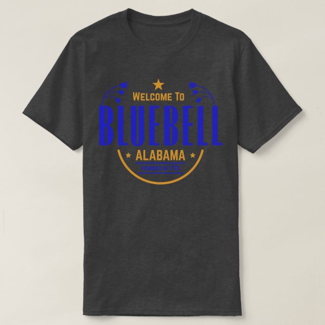 Bluebell Alabama T-Shirt (Design Front)
