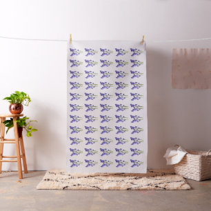 Bluebell Fabric Pattern.