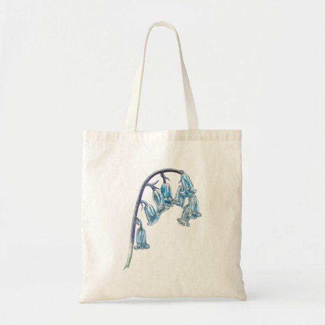 Bluebell Flowers Tote Bag (Front)