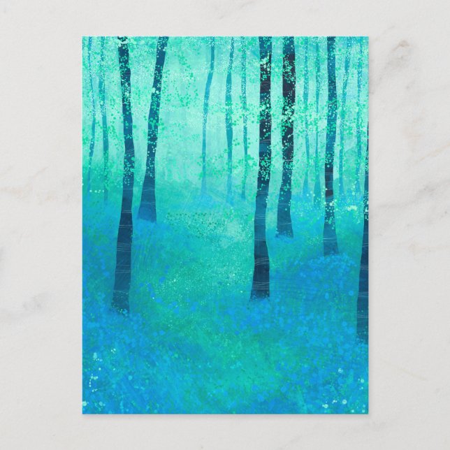 Bluebell Forest Postcard (Front)