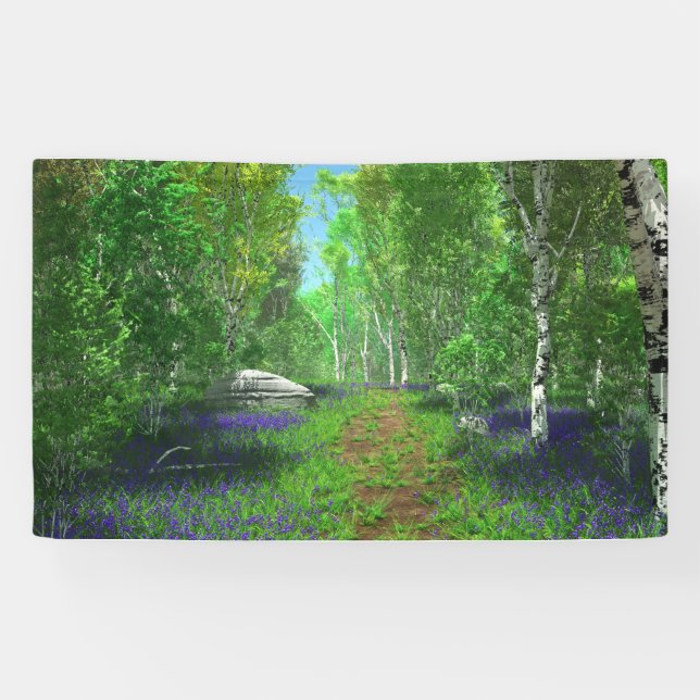Bluebell Light Banner (Horizontal)