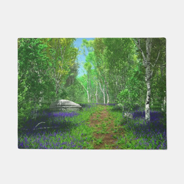 Bluebell Light Doormat (Front)