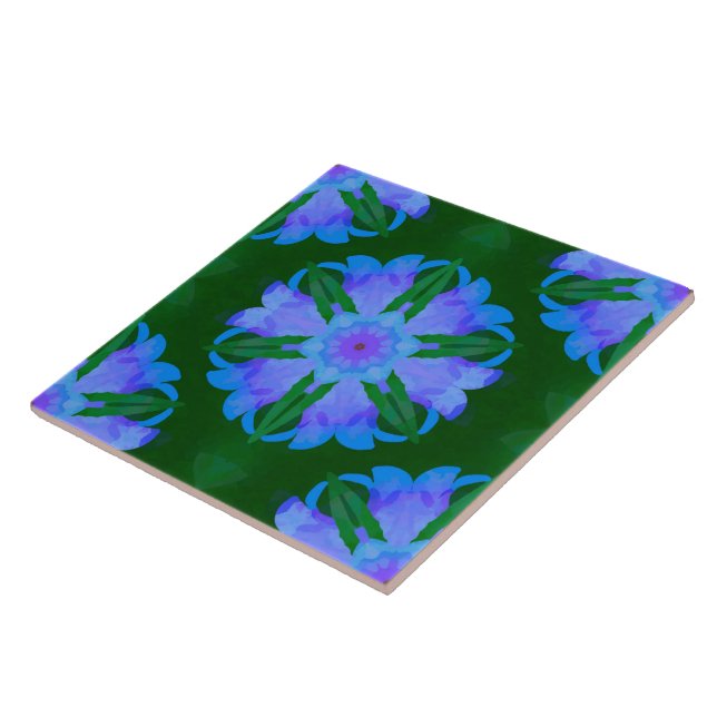 Bluebell Posies Tile (Side)