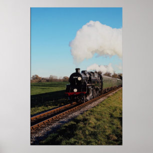 Bluebell Railway Standard 4 tank Poster