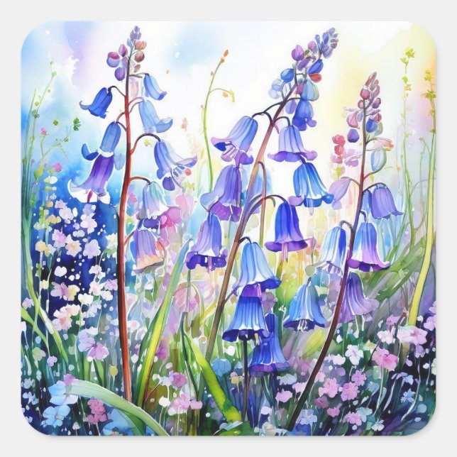Bluebell Stickers (Front)