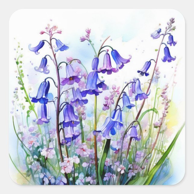 Bluebell Stickers (Front)